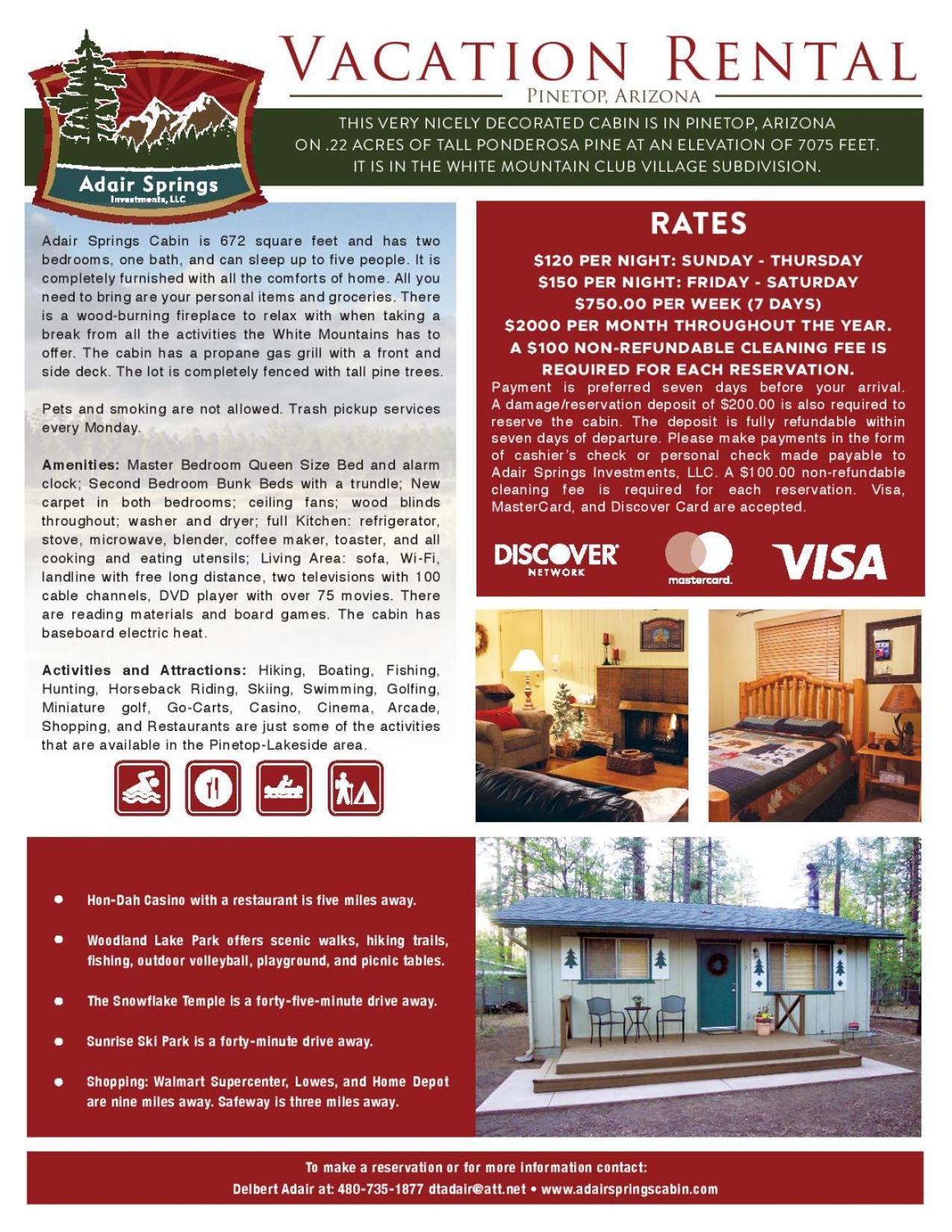Adair Springs Cabin Pinetop-Lakeside Kültér fotó